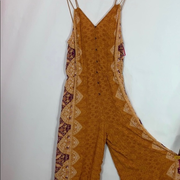 Xhilaration Pants - Xhilaration spaghetti strap Aztec/geo jumpsuit